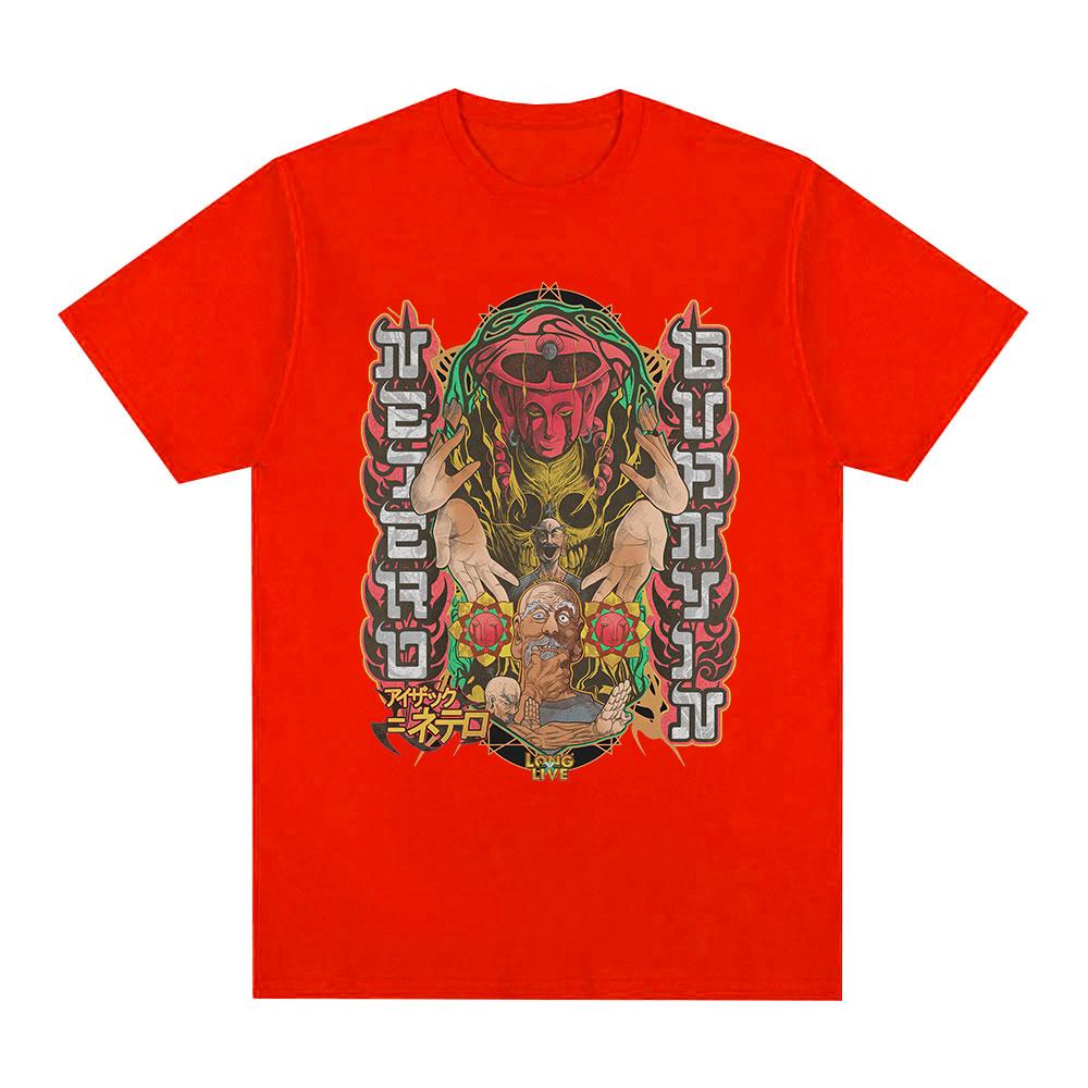 Anime Hunter X Hunter T Shirt Aizakku Netero Manga Graphic Short Sleeve Tshirt Men Women Cotton Casual Tshirts Tops Streetwear