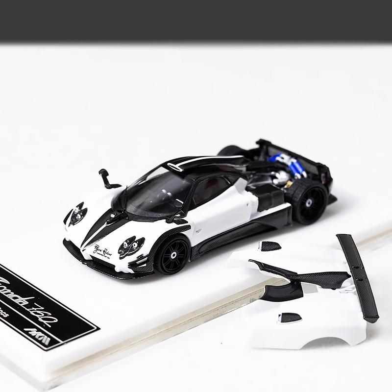 

HKM 1:64 Adults Hobby pagani Zonda 760 Berlinetta 2014 Collection Diecast Model Car белый