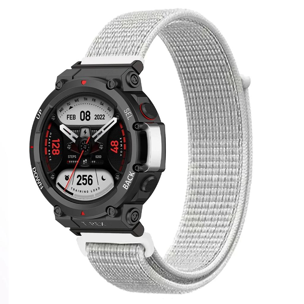 Nylon Loop Strap For Huami Amazfit T-REX 3/2 Smart Watch Band Women Men Bracelet For Amazfit T-Rex/T-Rex Pro Wristband Correa