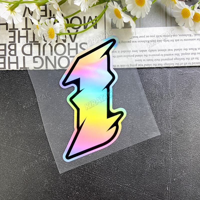 1PC Arabic Numerals Laser Motorcycle Stickers Waterproof for Motorbike Fuel tank Front Fairing Scooter Helmet Box Vinyl Decals