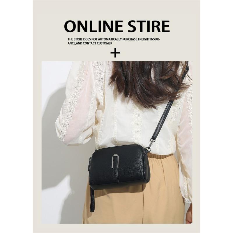 Genuine Leather Bag Luxury Women's Handbags Bag for Woman 2022 Female Clutch Phone Bags Shoulder Bag Crossbody Messenger Pack