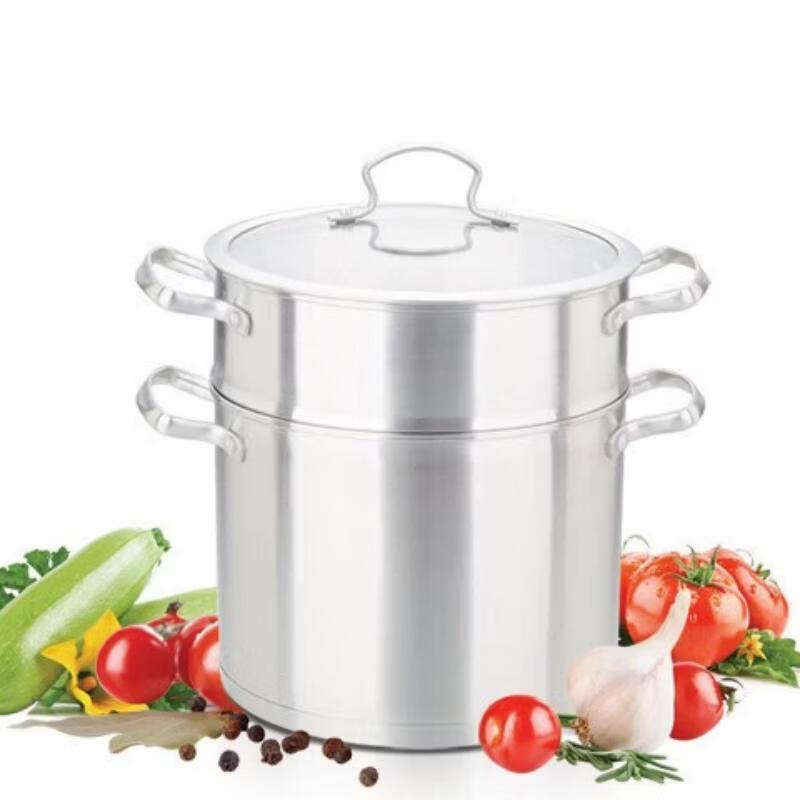 Adneny 24cm Stainless Steel Deep Multi-Purpose Pot