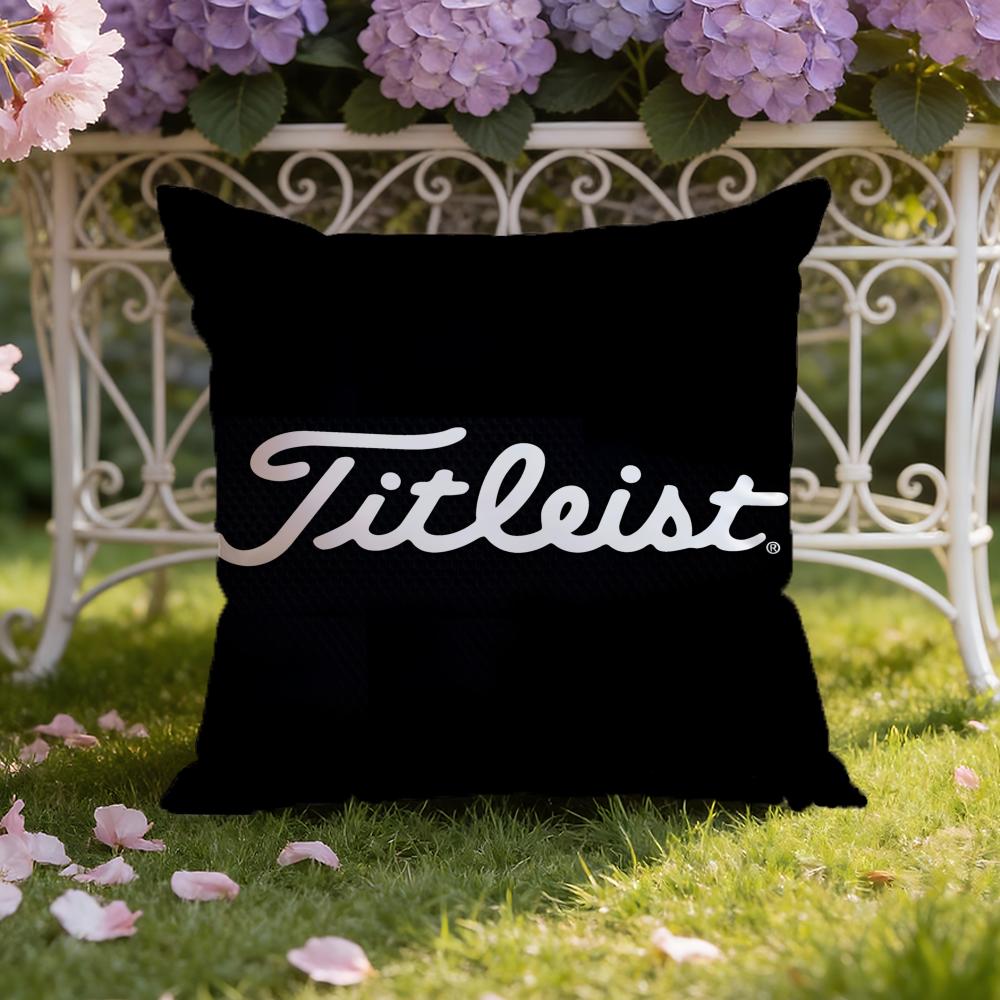Brand T-TitleistT Cushion Cover Home & Car Dual-Scene Pillow Cover: Reversible for Premium Comfort