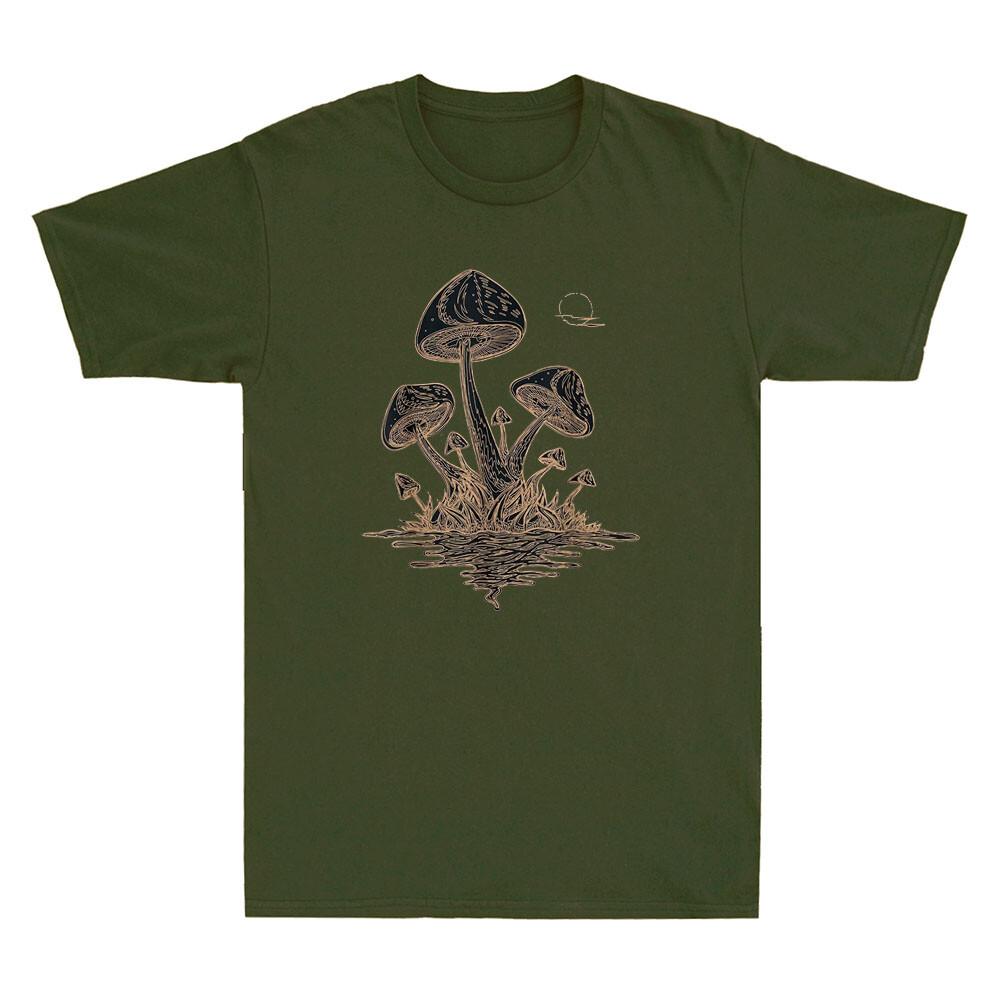 Goblincore Aesthetic Dark Academia Mushroom Fungi Aesthetic Funny Unisexs TShirt