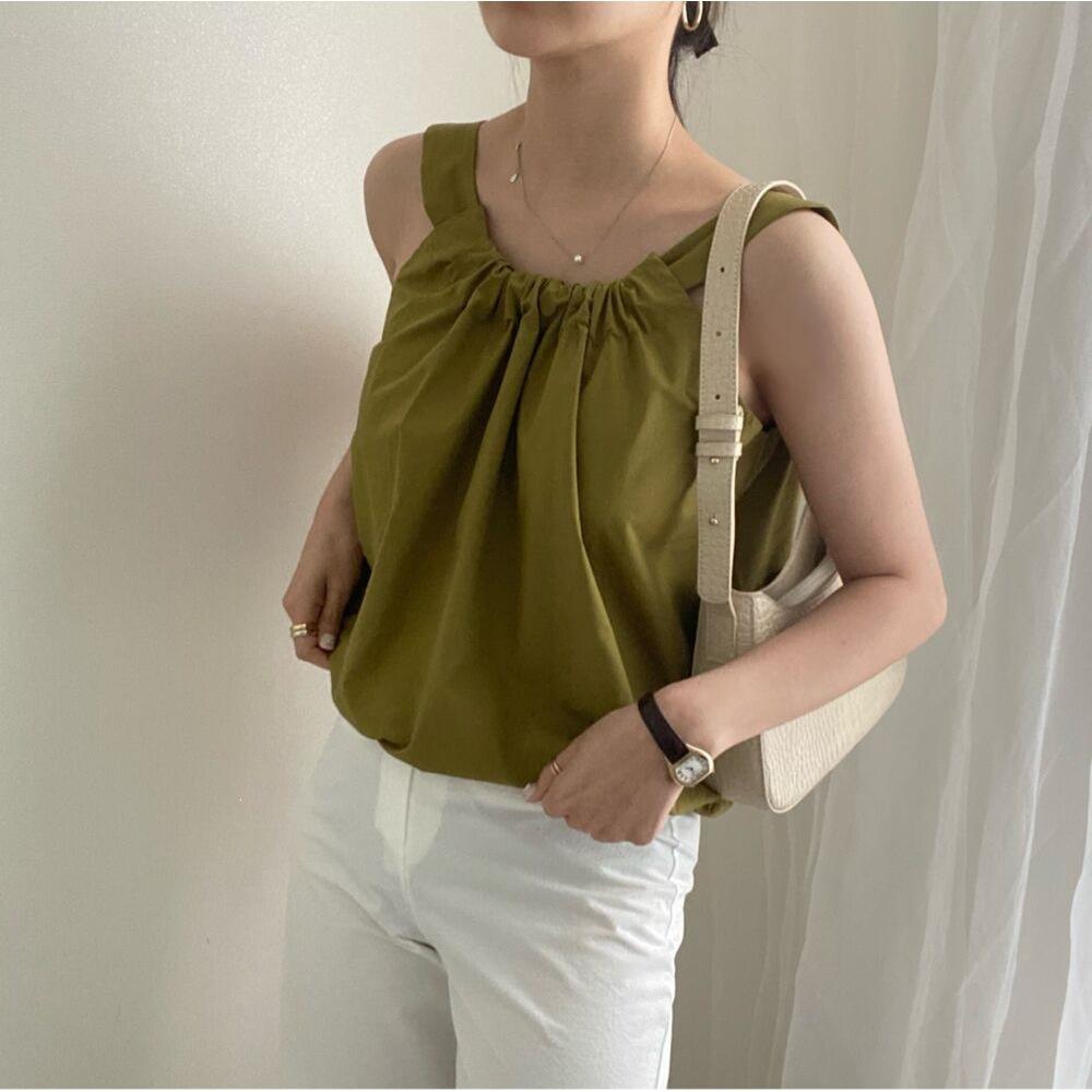 Ships In Stock, Sizes Updated, Chic Summer New French Minimalist Halter Tank Top, Elegant Slimming Camisole for Women