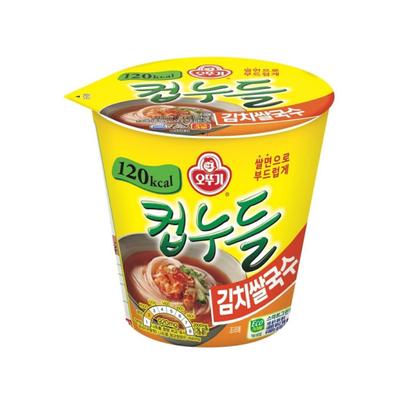 Ottogi Cup Noodles Kimchi Rice Noodles 34.8g (2 Options)