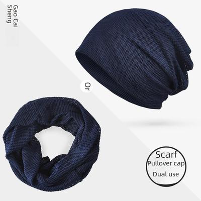 Unisex-Pullovermütze aus Netzstoff ohne Krempe für Frühling/Sommer – Cooler, weicher und atmungsaktiver japanischer/koreanischer Stil