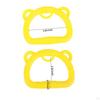 2 Pieces Gym Rings for Kids Indoor Fitness Equipment Easy Setup Portable with Secure Handles