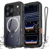 IP68 Waterproof Protective Case for IPhone 17 Pro Max 17 Air 17 Pro MagSafe Shock-proof All-round Protection Magnetic Cover