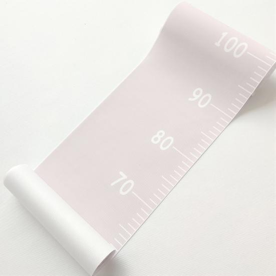 Growth Chart Removable Nordic Style Solid Color Height Measurement Ruler for Living Room