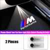 For BMW X6 LED Car Door Logo Welcome Lights Auto Laser Projector Lamp For BMW M E46 E90 E60 F30 F10 E39 E36 F20 G30 G20 E87 E30 F31 Sticker
