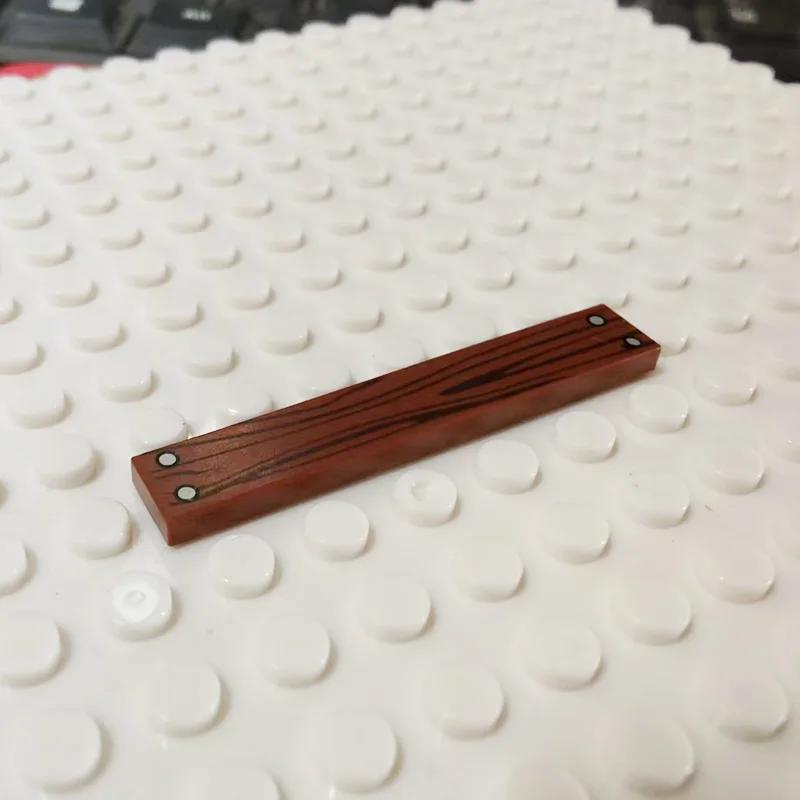 

Constructing Block Thin Brick Board 1x4 Warning Sign Round Post Printed Bricks Scene Construction Attachments