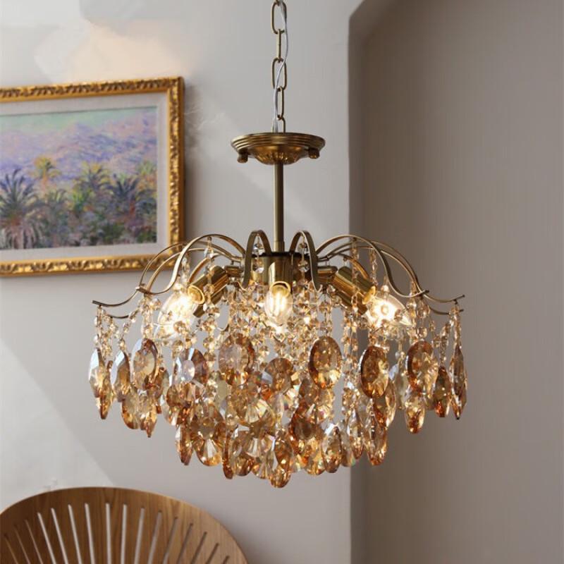 French Romantic Crystal Chandelier