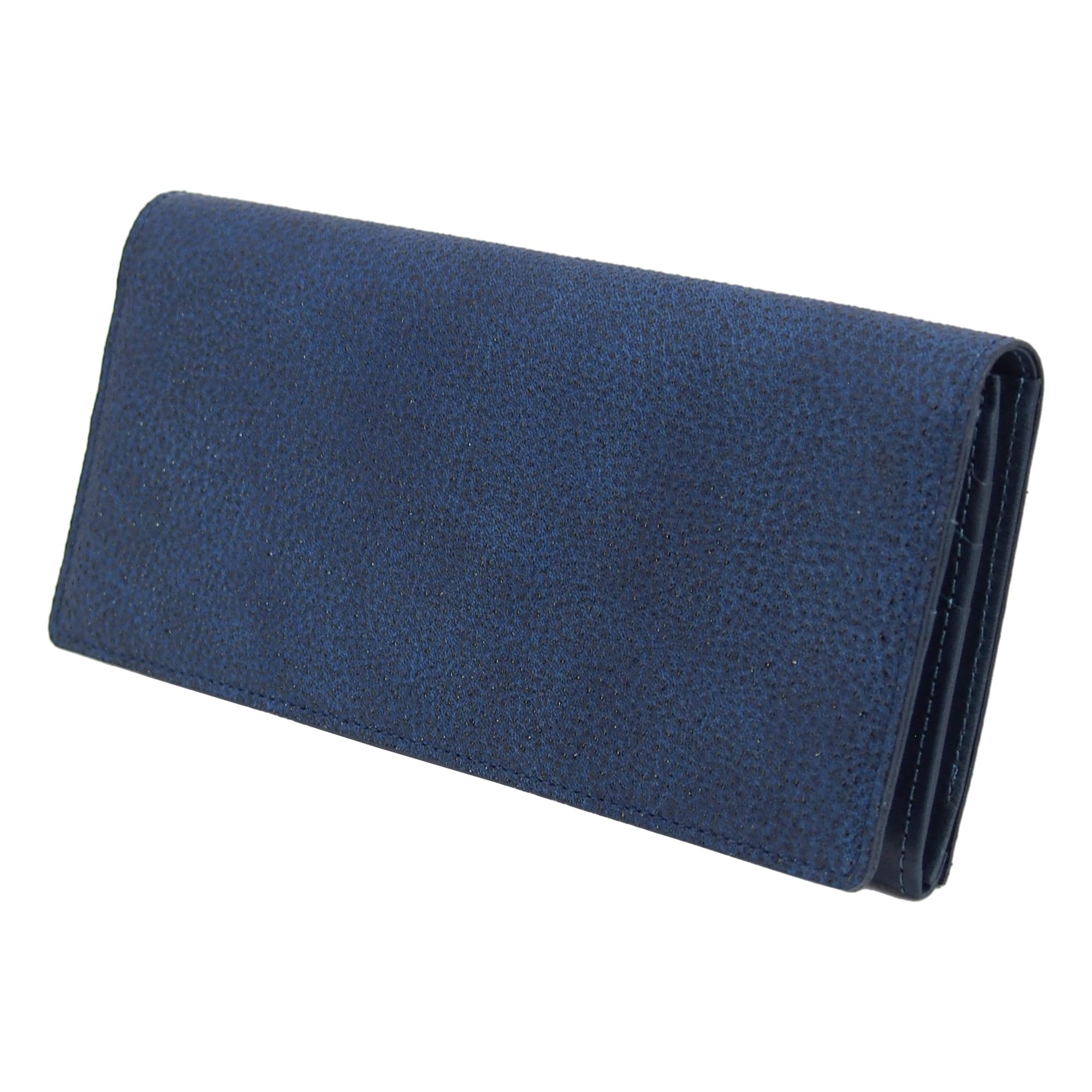 

Made in Japan Black leather x Indigo dyed Tochigi leather A long wallet that brings together the best of Japanese technology 4LT0021 x Black leather