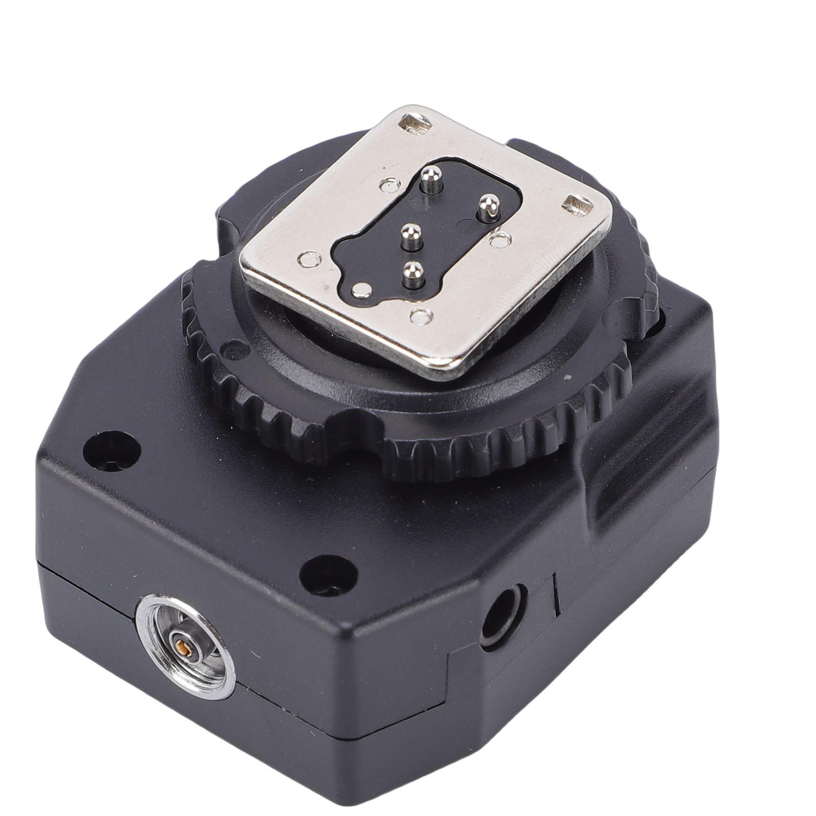 

TTL Flash Hot Shoe Adapter Fit for Camera TTL Hot Shoe Riser with 3.5mm Interface PC Sync Port