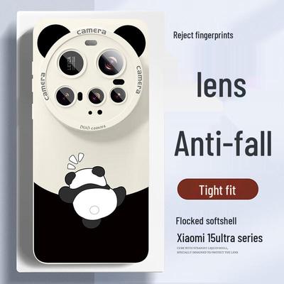 Cartoon Silicone Anti-Drop Phone Case with Full Lens Protection