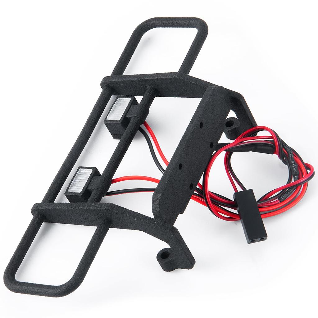 TRZX Scară 1/18 Bară de protecție față cu lumini LED pentru Traxxas TRX4-M K10 Accesorii mașină RC crawler