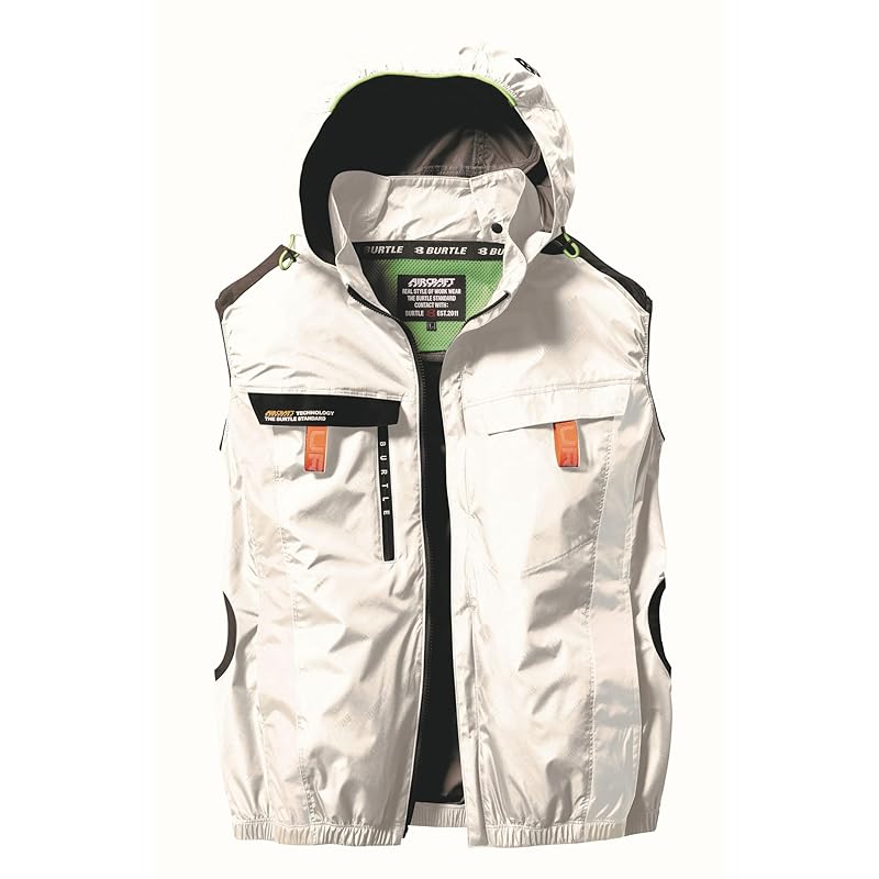 

BURTLE Bartle Air craft vest (unisex) For spring/summer ash gray AC2024 60 M
