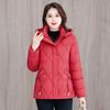 Padded jacket new foreign style 2025 winter jacket women's plus down padded jacket fattened autumn and winter plus size