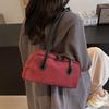 Aesthetic Underarm Bag Vintage Single Shoulder Bag Fashion Faux Suede Bag  Commute