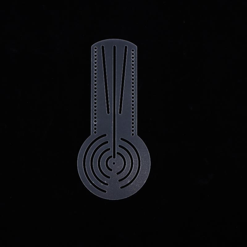 1/2 Stück Multifunktionale Mandala Zeichenschablone Acryl Zeichenlineal Transparenter Kreisförmiger Bogen Gerade Linie Zeichenwerkzeug