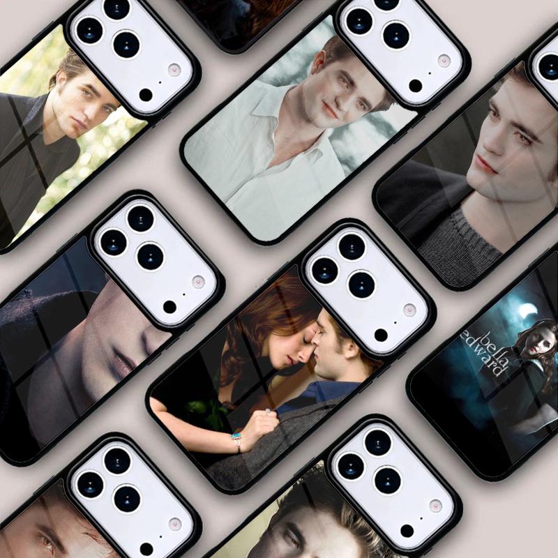 Twilight Edward Cullen Phone Case For IPhone 17 16e 15 14 13 12 11 Pro Max Air Mini Soft Protective Cover
