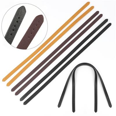 1 Pair PU Leather Straps Bag Handles DIY Replacement Bags Strap Accessories