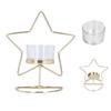 Nordic Stil Leuchter Metall Aromatherapie Kerzenhalter Desktop Ornamente Hause Handwerk für