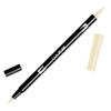 Tombow Dual Brush Pen ABT 990 Light Sand Water-Based Graphic Art Marker for Illustration and Hand Lettering