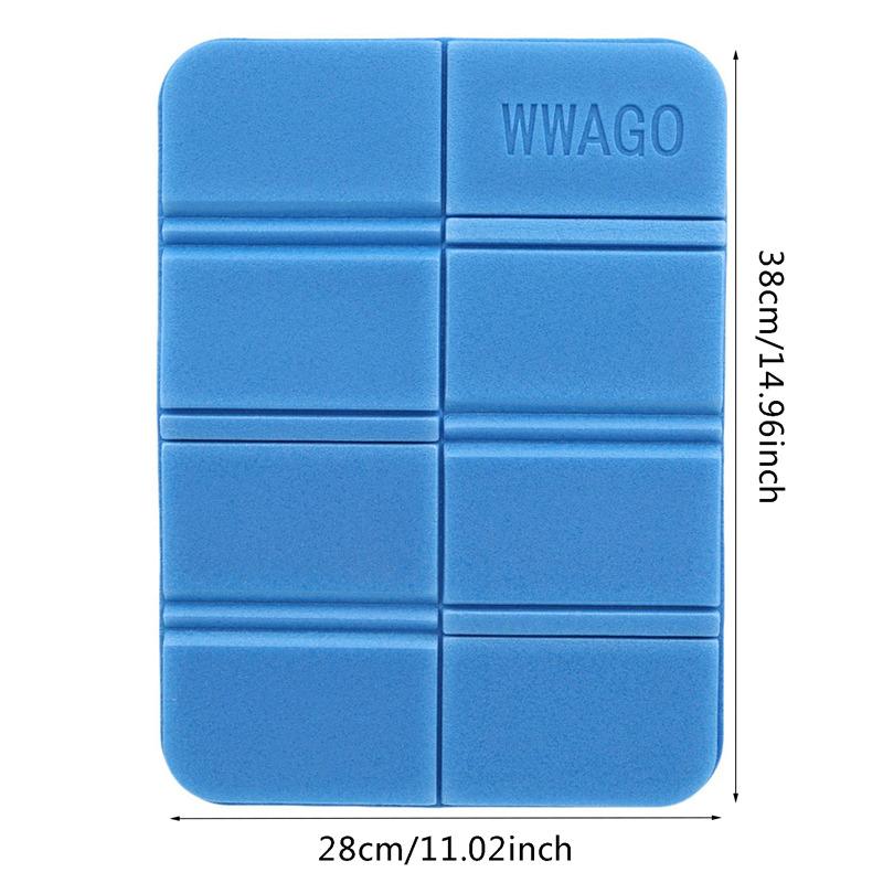 Venkovní přenosný skládací sedák Vodotěsná podložka Piknik Jednobarevný Víceúčelové Kempingové doplňky