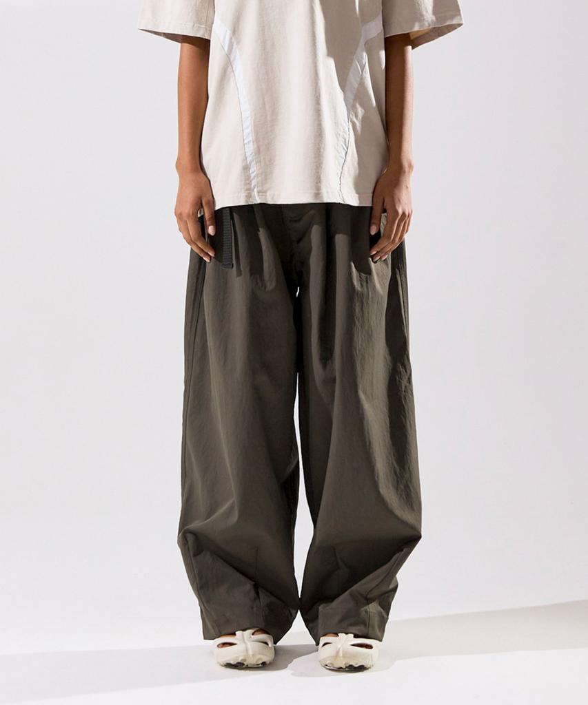 WANNABEZFIT Max Wide Fit Balloon Pants Khaki