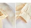 Niaojia women's clothing label cutting autumn and winter new joint fur collar down jacket women's 90 white duck down pie overcome C4589/G-7