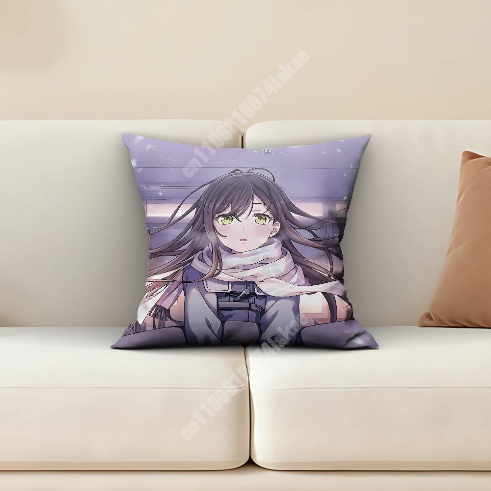 Bandori Tae Hanazono STARK Pillow Cover Sofa Couch Cushion Case Home Living Room Decoration