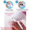 New Electric 5 IN 1 Electric Face Brush Facial Cleaning Device Cleansing Face Brush Facial Cleanser Tools DDXLS01