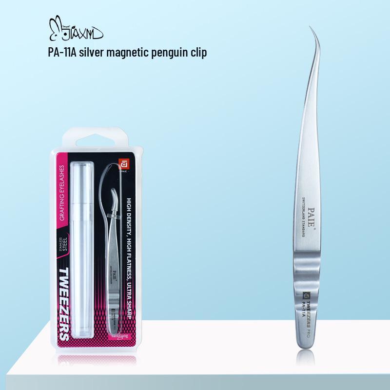 

Пинцеты для ресниц Высокоточный набор для наращивания - Золотой пинцет-перо Дельфин для начинающих