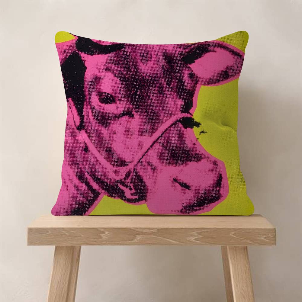 AAndy WWarhol Art Cushion Cover Car Throw Pillow Case For Sofa Car Christmas Gift
