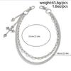 Fashion Punk Metal Pants Chain Hip Hop Waist Chains Cross Skull Pendant Jeans Belts For Men Women Accessories Gifts