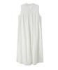 Penfield Crochet Embroidered Pleated Sleeveless Dress White_Fs2Ws51F
