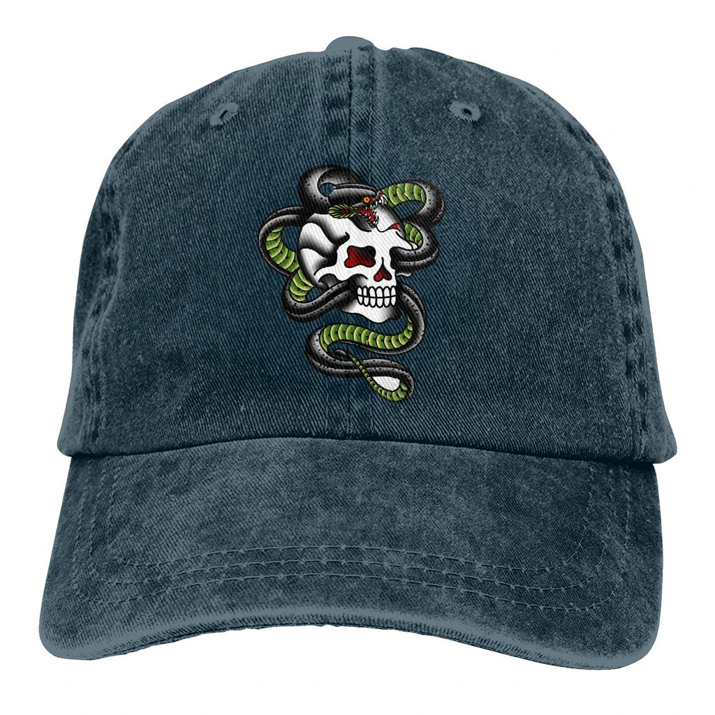Salty-Dog Serpent Baseball Cap Men American Traditional Caps Colors Women Summer Snapback Caps