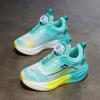 Kids Flyknit Sport Sneakers Lightweight Breathable Anti Slip Soft Sole School Walking Running Casual Shoes Daily Travel Outdoor