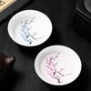 Ceramic Kung Fu Tea Cup Tea Bowl Japanese Magic Sakura Cups Cold Temperature Color Changing Flower Display Sake Mug Tea Bowl
