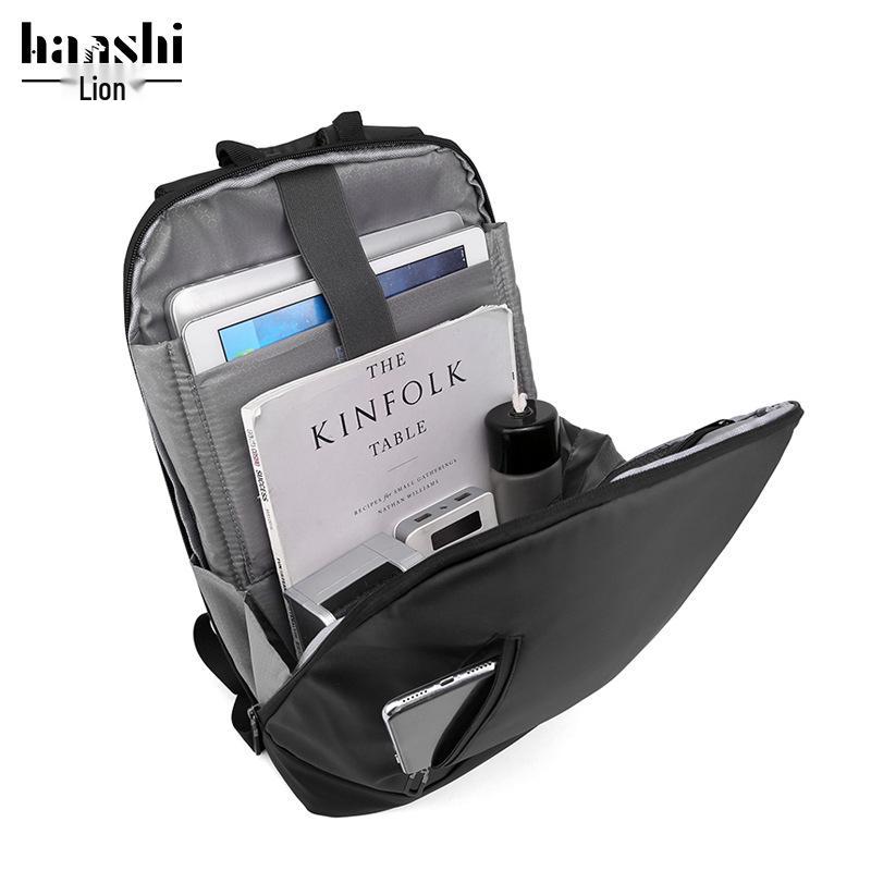 Durable 15-inch Ultra-Thin Men's Business and Student Commuter Backpack