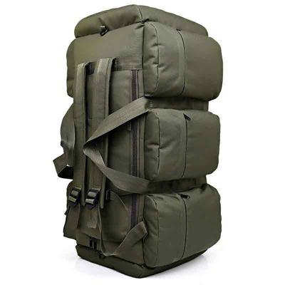 Sac de Camping 100L Sac à Dos de Voyage Grand Bagage pour Hommes Extérieur Épaule Randonnée Trekking Touriste Tactique Cabine Duffel Week-end