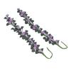 2pcs 1 : 12 Miniature Swing Vine Doll House Accessories Decorative Ornament Clay Doll House Swing   Vine for