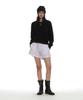 PARTIMENTO WOMEN Colorblock Double Layered Knit Sweater_Black