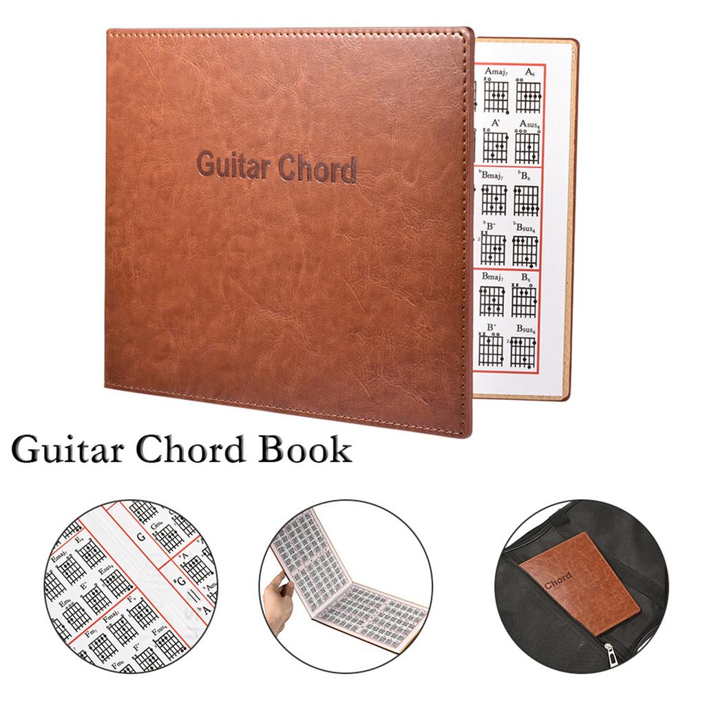 6 String Acoustic   Classical   Electric Guitar Chord Book Paperback Chart