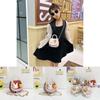 Adorable Kids Purse Cartoon Girls Pearl Handbag Breathable Cute Princess Accessory