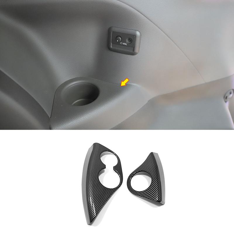 For Toyota SIENNA 2021 2022 2023 2024 auto styling Car rear reading Lampshade Decoration Cover Trim Sticker Accessories 2PCS 4eg