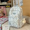 Schoolbag high-value backpack female Japanese ins sweet and cute cartoon print primary and secondary school students 3rd to 5th grade backpack