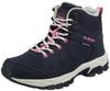 Hi-Tec Raven Mid WP Woman Trekking Shoes Marine Blue Pink